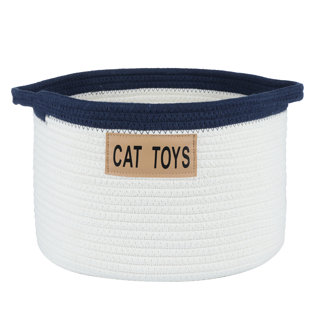 small cat toy basket